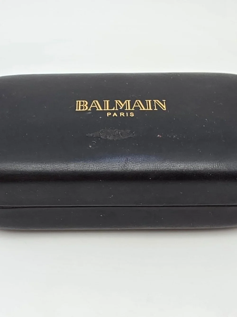 Balmain Paris BL1045 Black Cat Eye Eyeglasses Frame w/Flexhinge and Case France